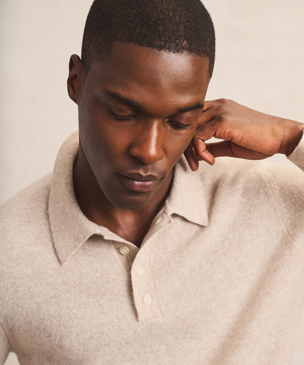 Lightweight Cashmere Polo