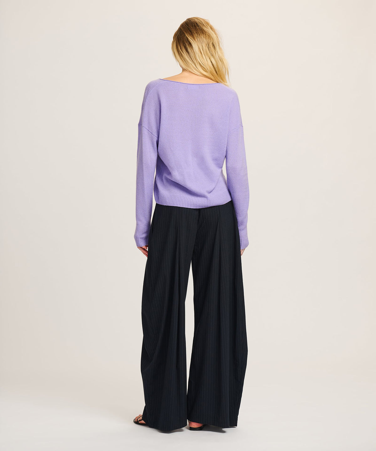 Lightweight Cashmere V-Neck Sweater