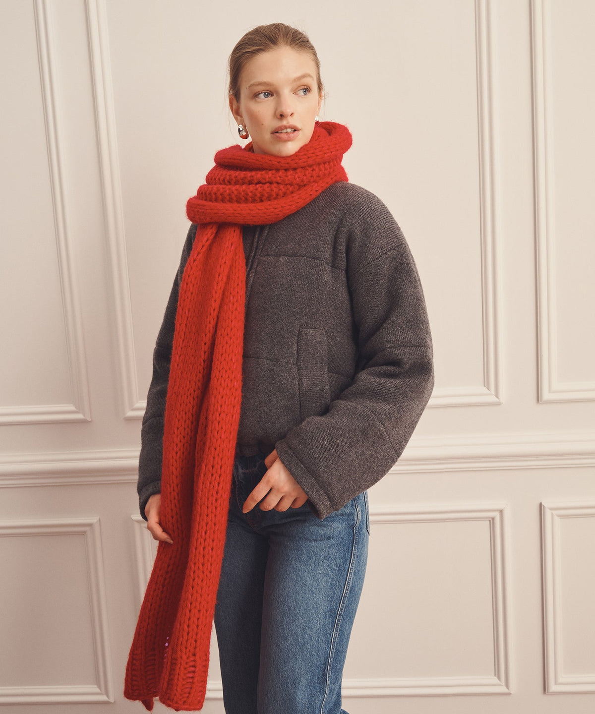 Lofty Alpaca Scarf
