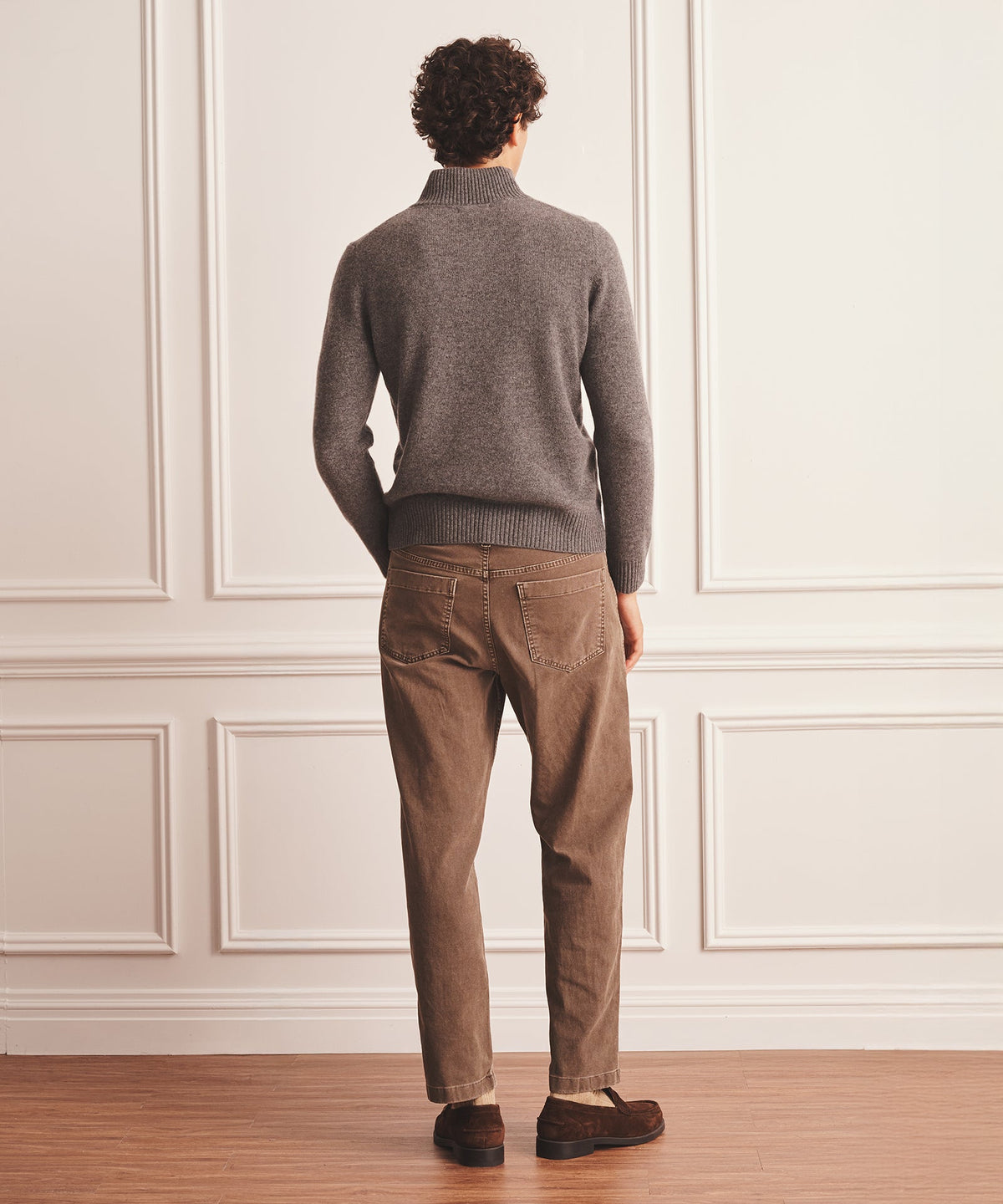 Luxe Cashmere Button Pullover Sweater