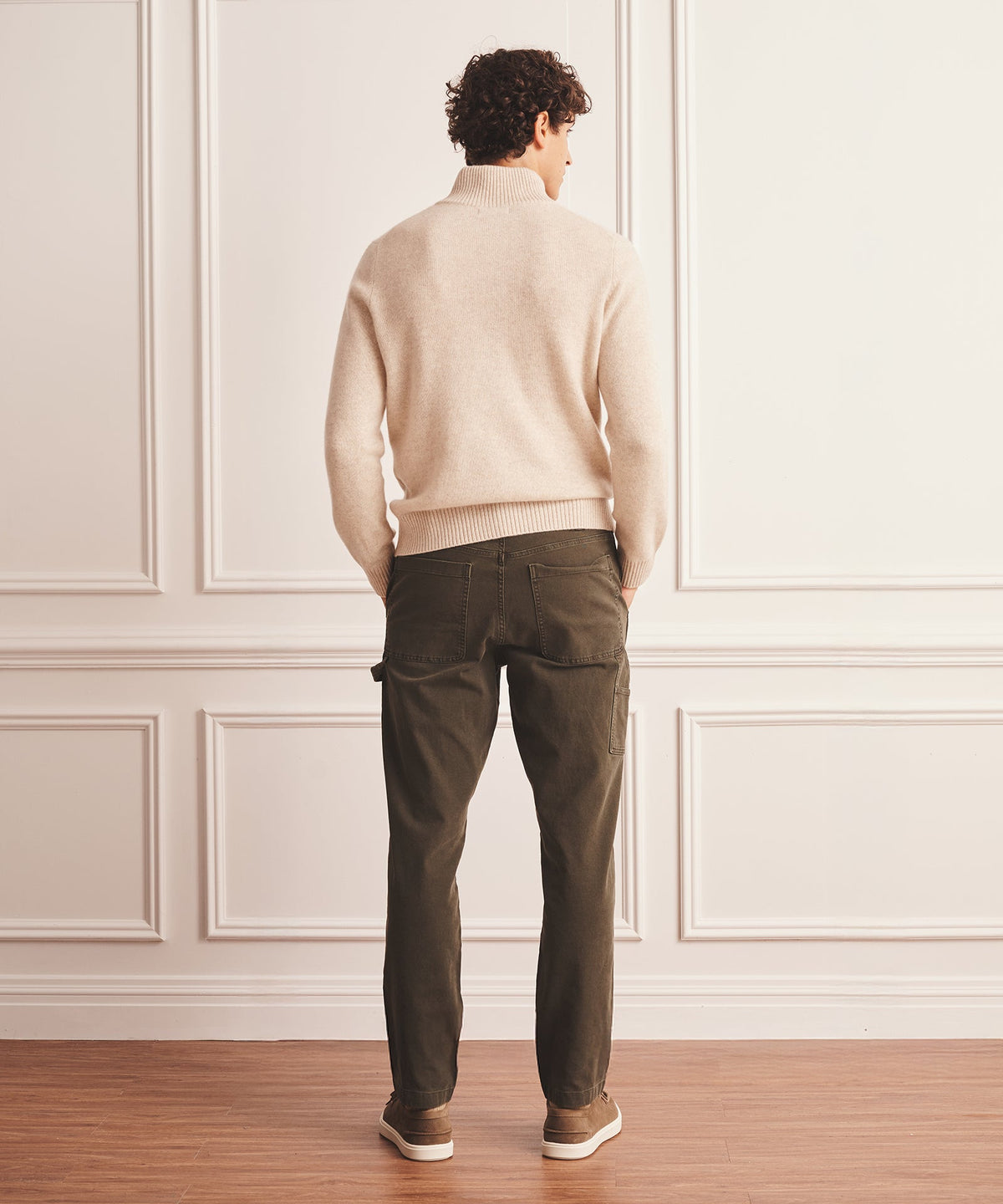 Luxe Cashmere Button Pullover Sweater