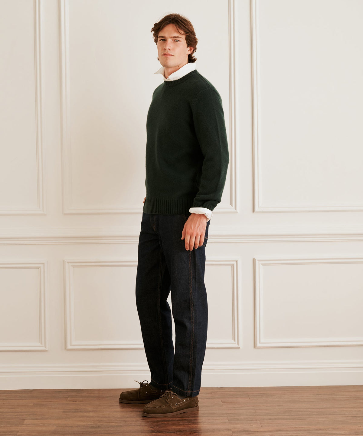 Luxe Cashmere Crewneck Sweater