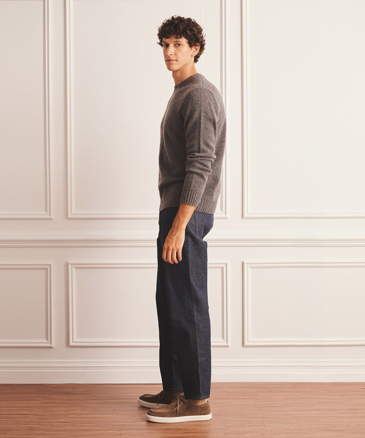 Luxe Cashmere Crewneck Sweater