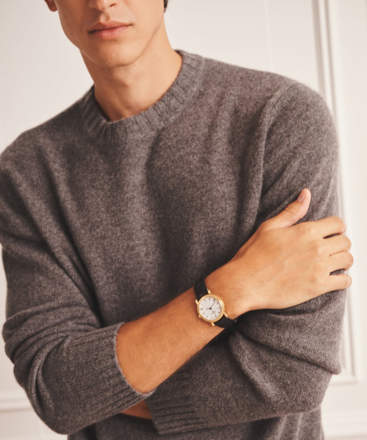 Luxe Cashmere Crewneck Sweater