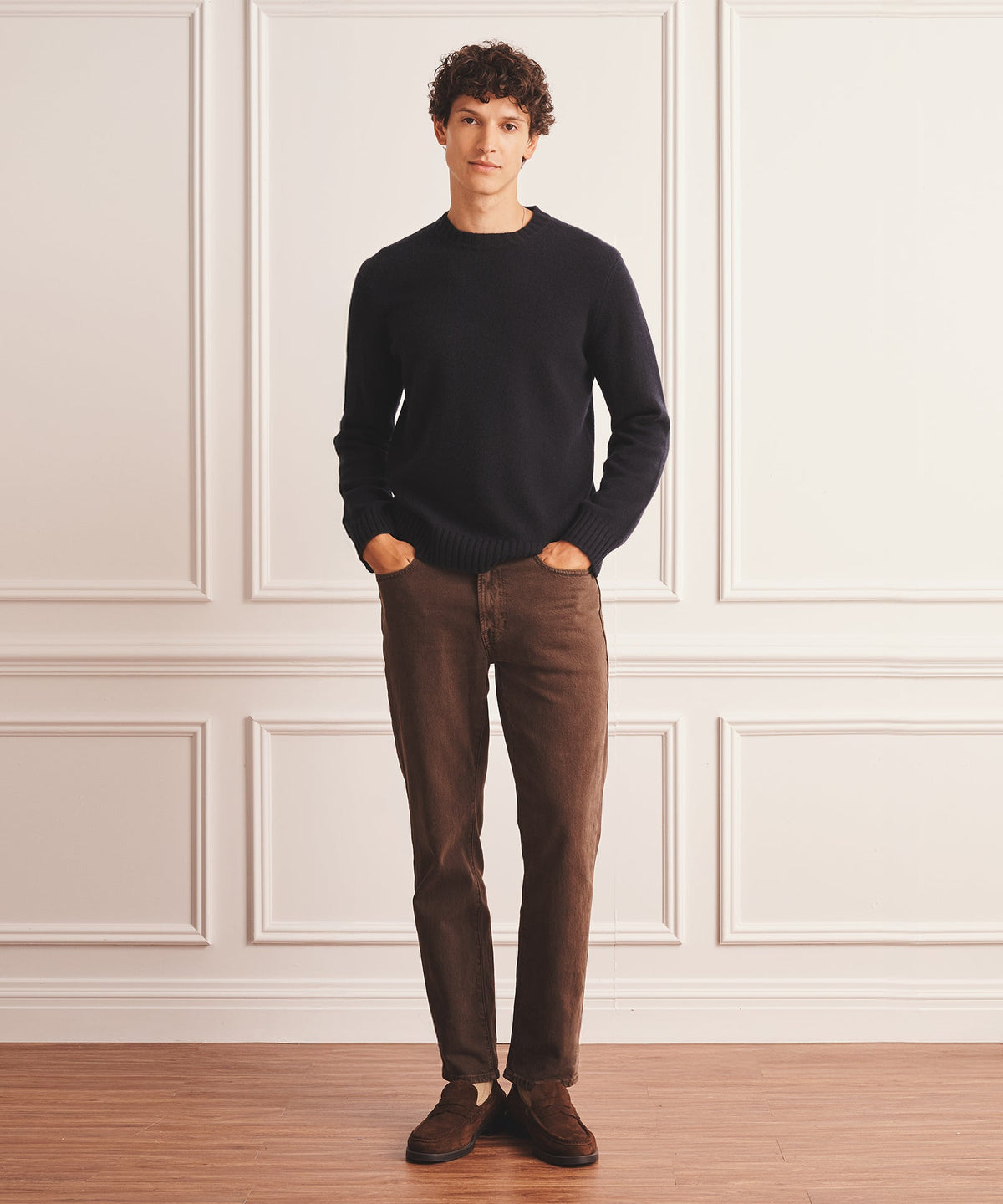 Luxe Cashmere Crewneck Sweater