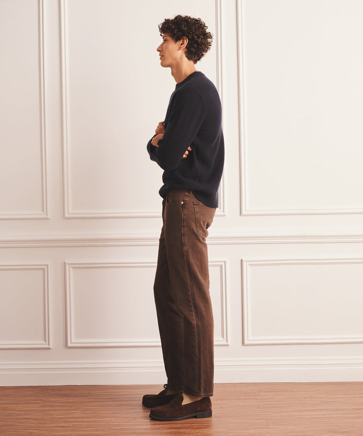 Luxe Cashmere Crewneck Sweater