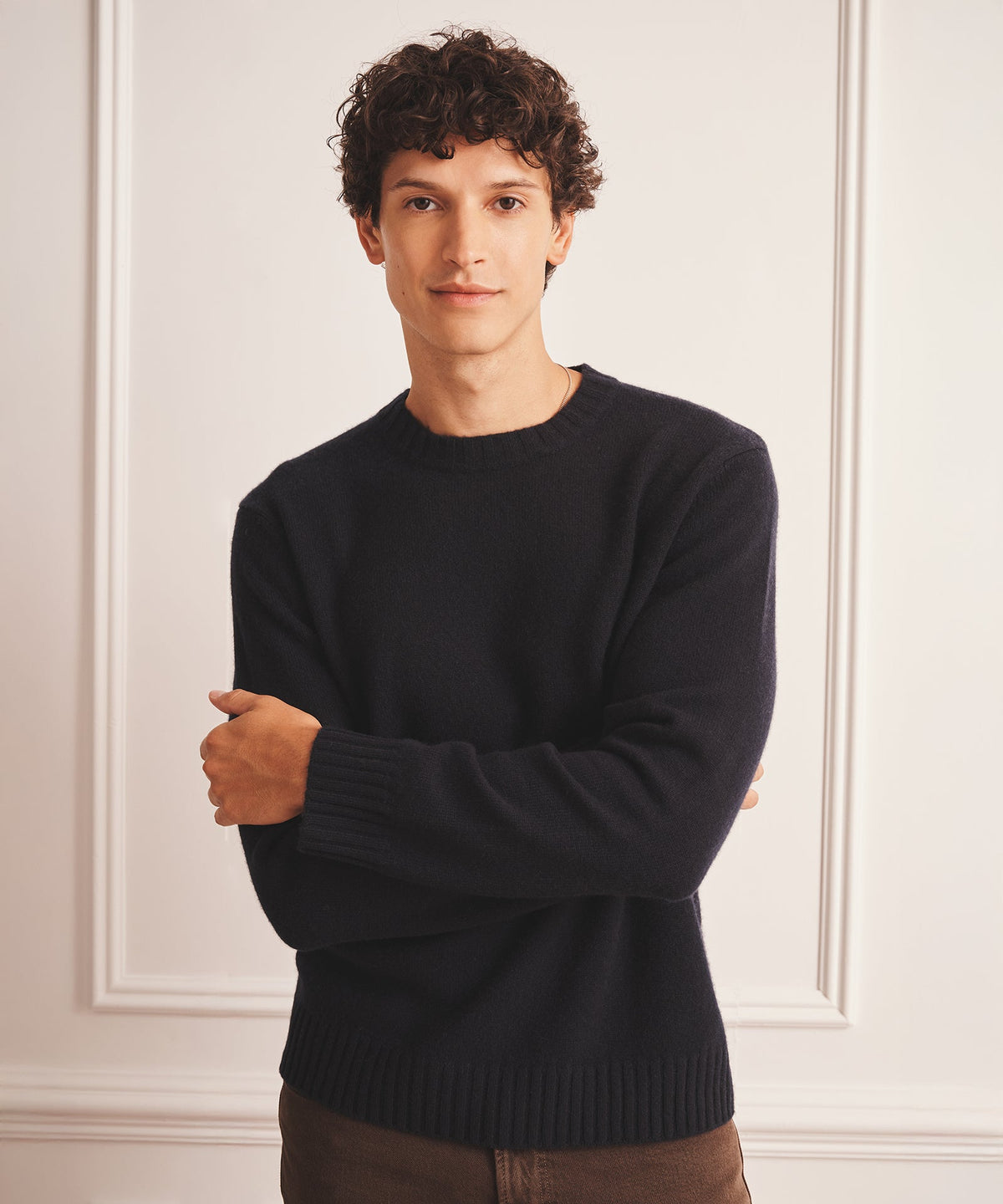 Luxe Cashmere Crewneck Sweater