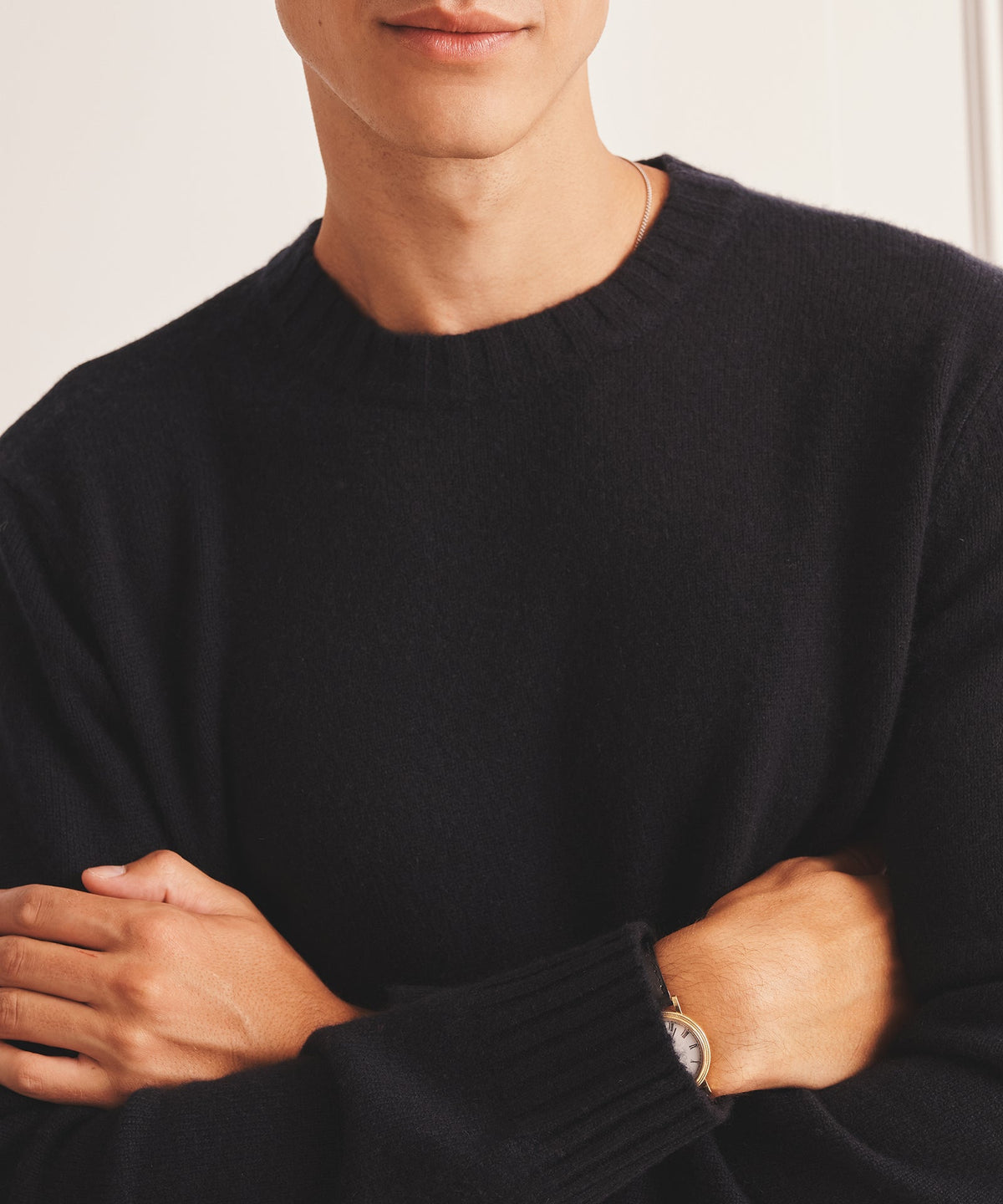 Luxe Cashmere Crewneck Sweater