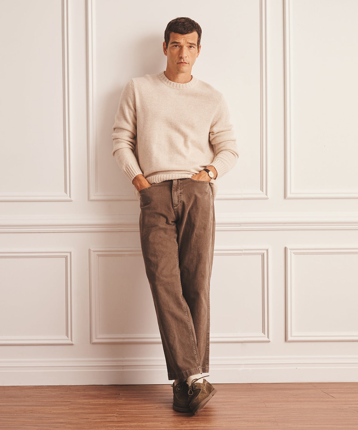 Luxe Cashmere Crewneck Sweater