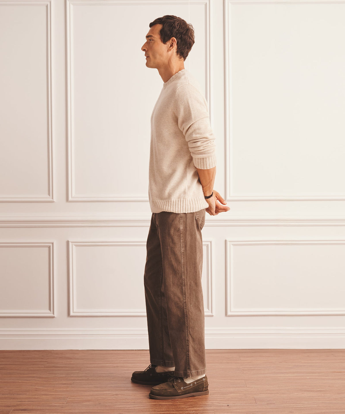 Luxe Cashmere Crewneck Sweater