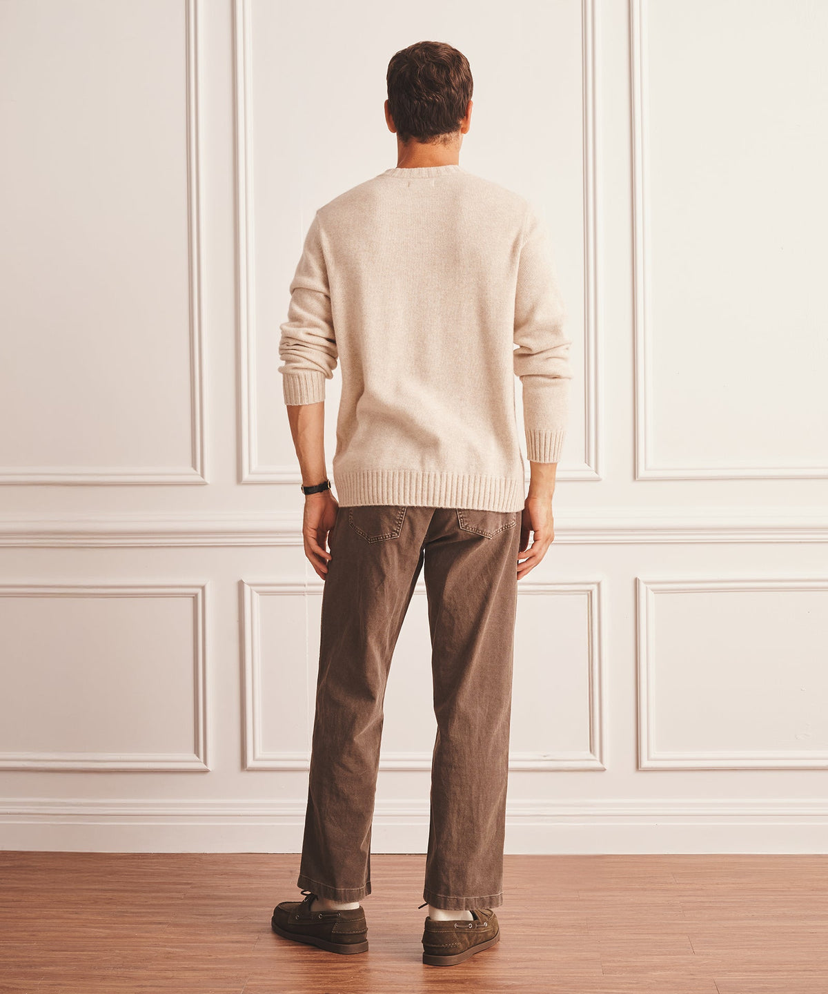Luxe Cashmere Crewneck Sweater