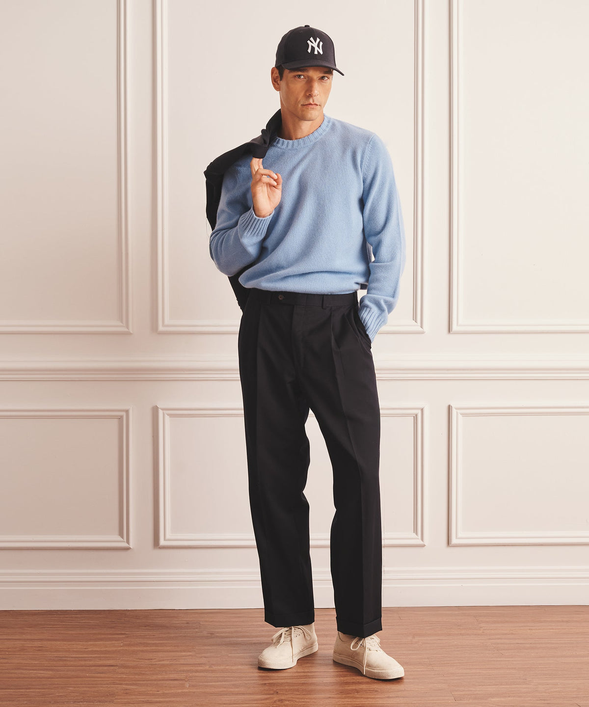 Luxe Cashmere Crewneck Sweater