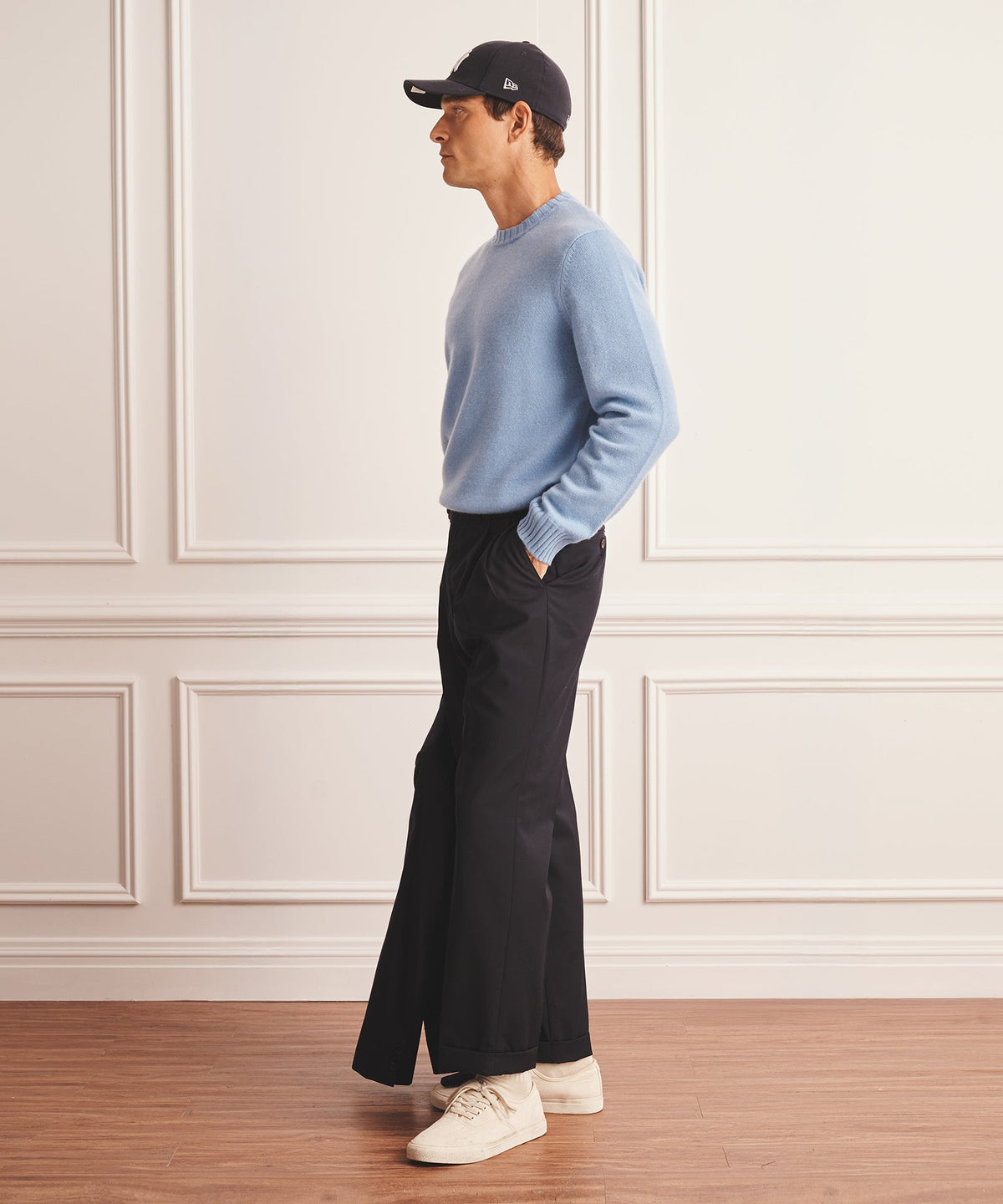 Luxe Cashmere Crewneck Sweater