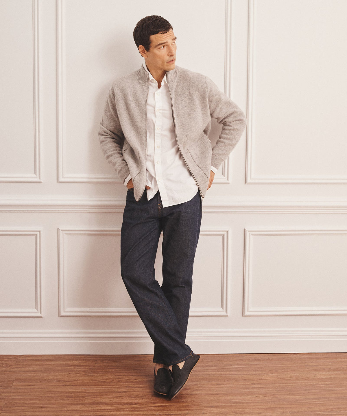 Luxe Cashmere Double Faced Jacket