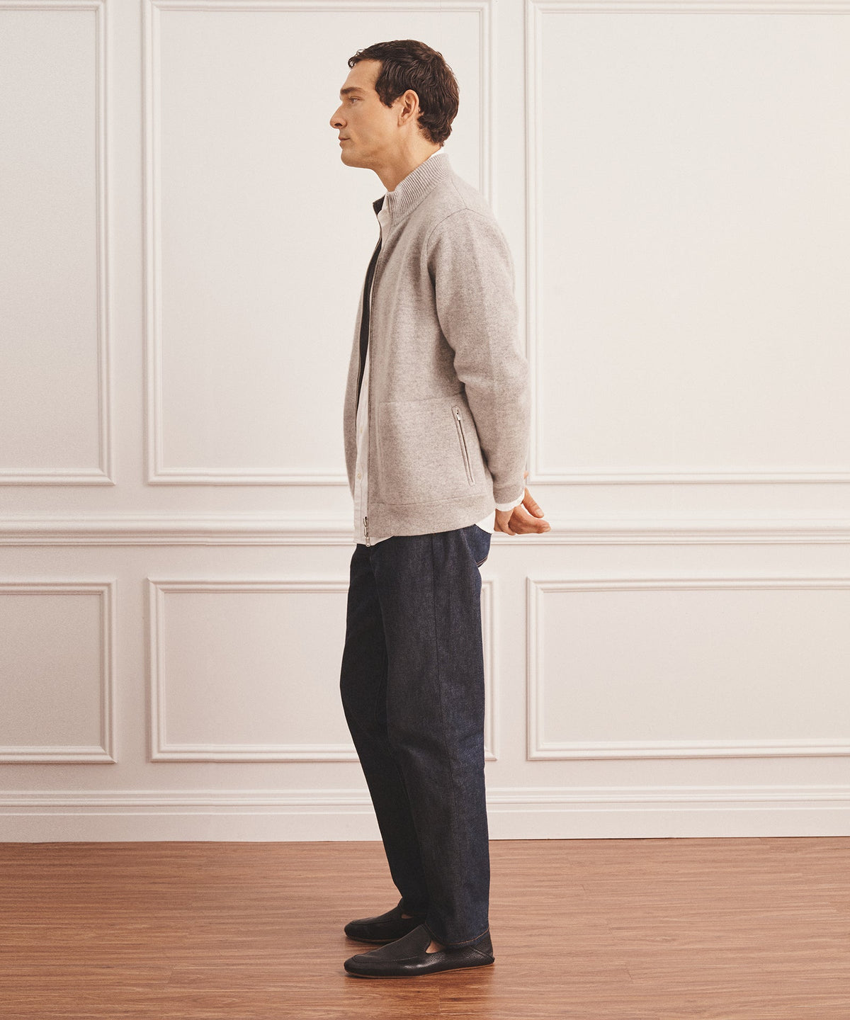 Luxe Cashmere Double Faced Jacket