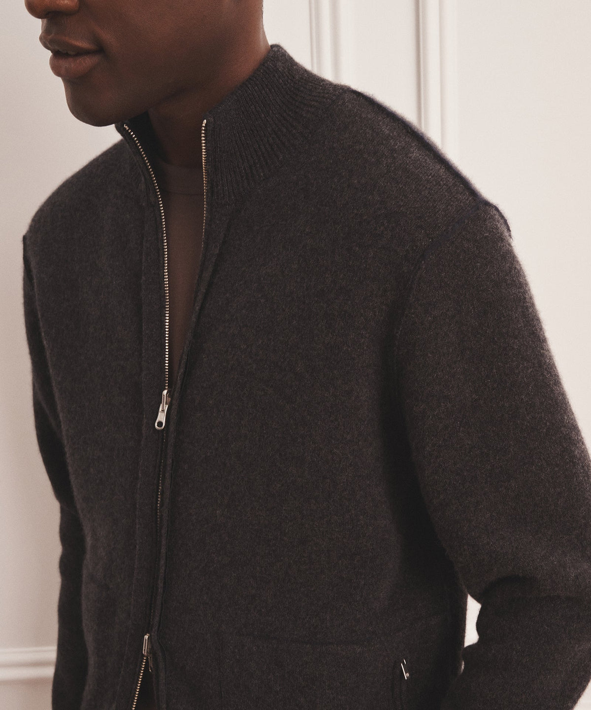 Luxe Cashmere Double Faced Jacket