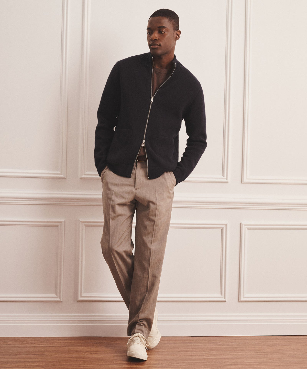 Luxe Cashmere Double Faced Jacket