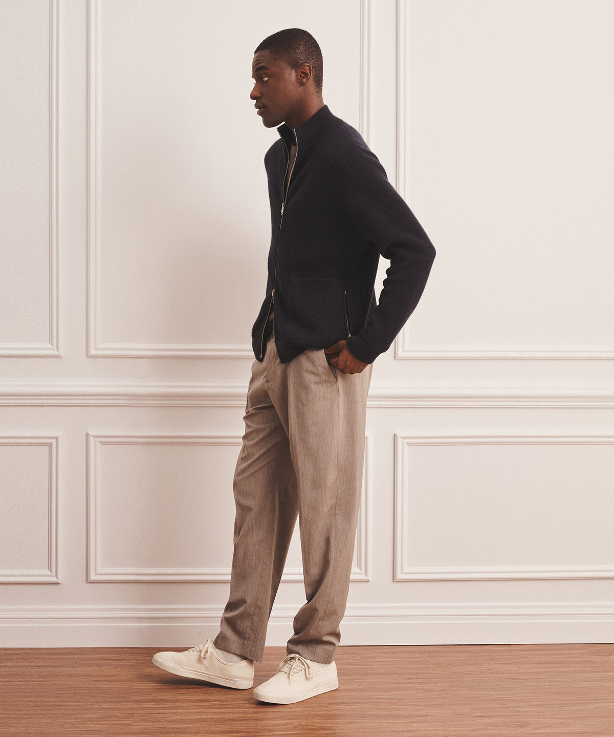 Luxe Cashmere Double Faced Jacket