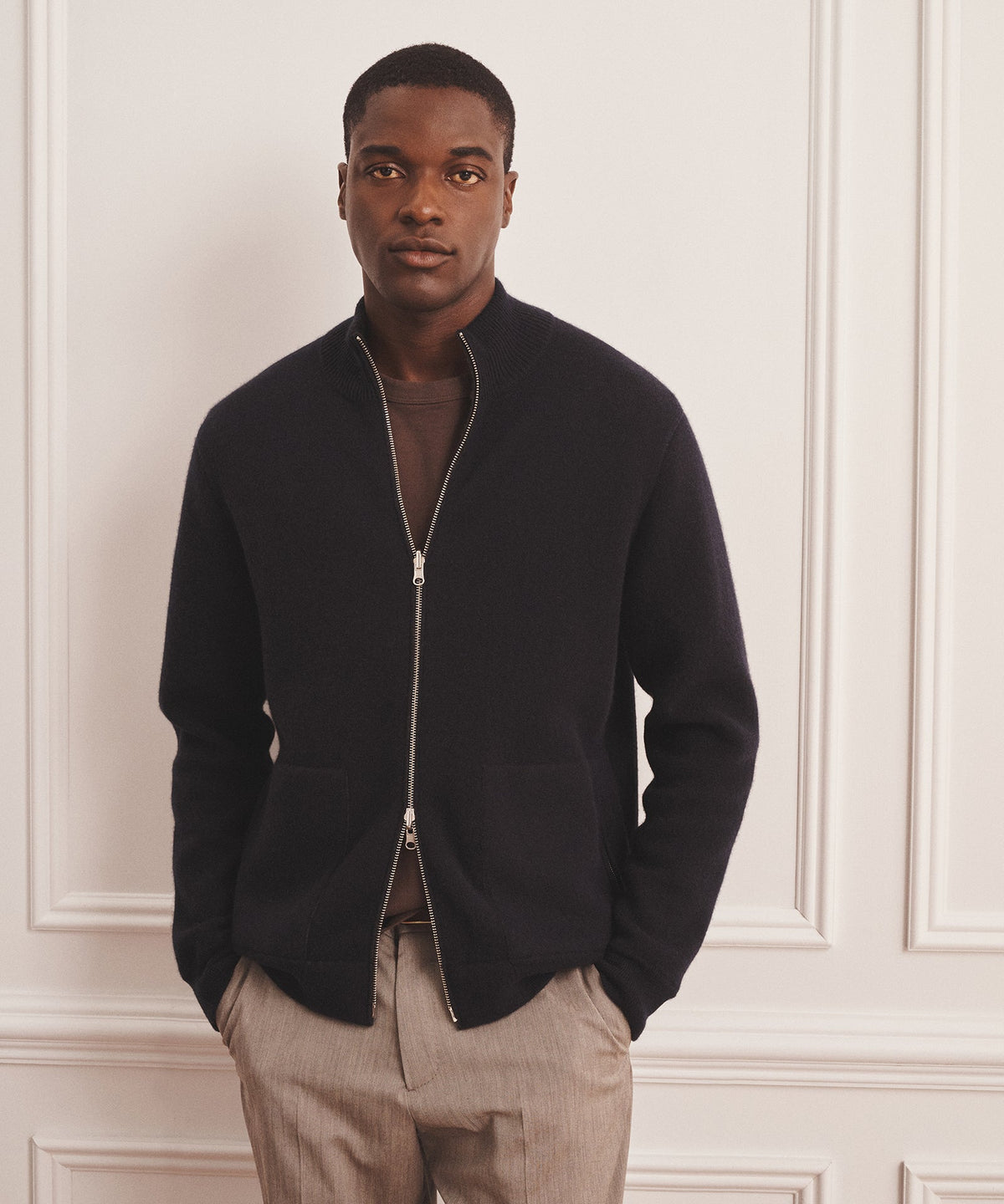 Luxe Cashmere Double Faced Jacket
