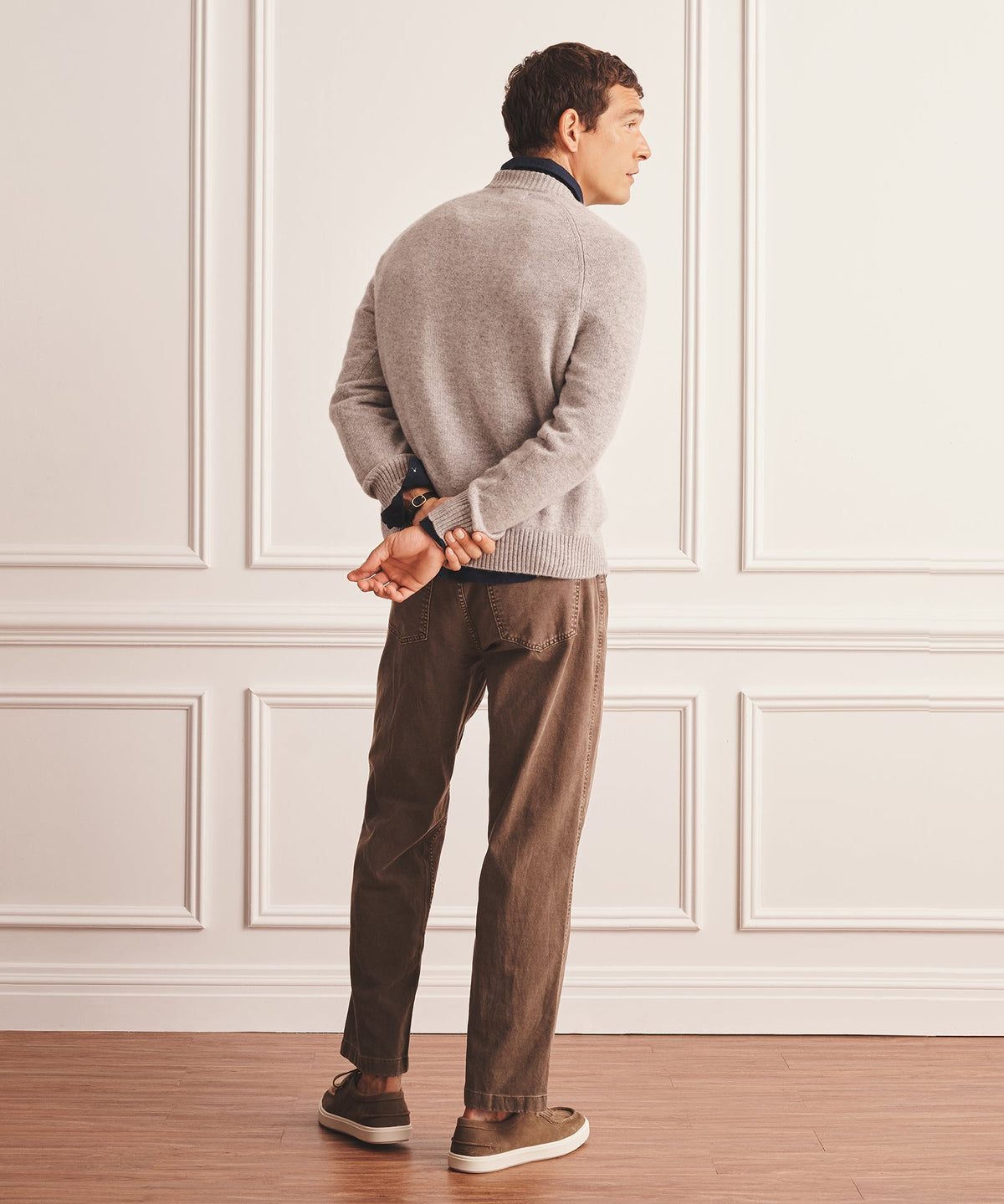 Luxe Cashmere Raglan Crewneck