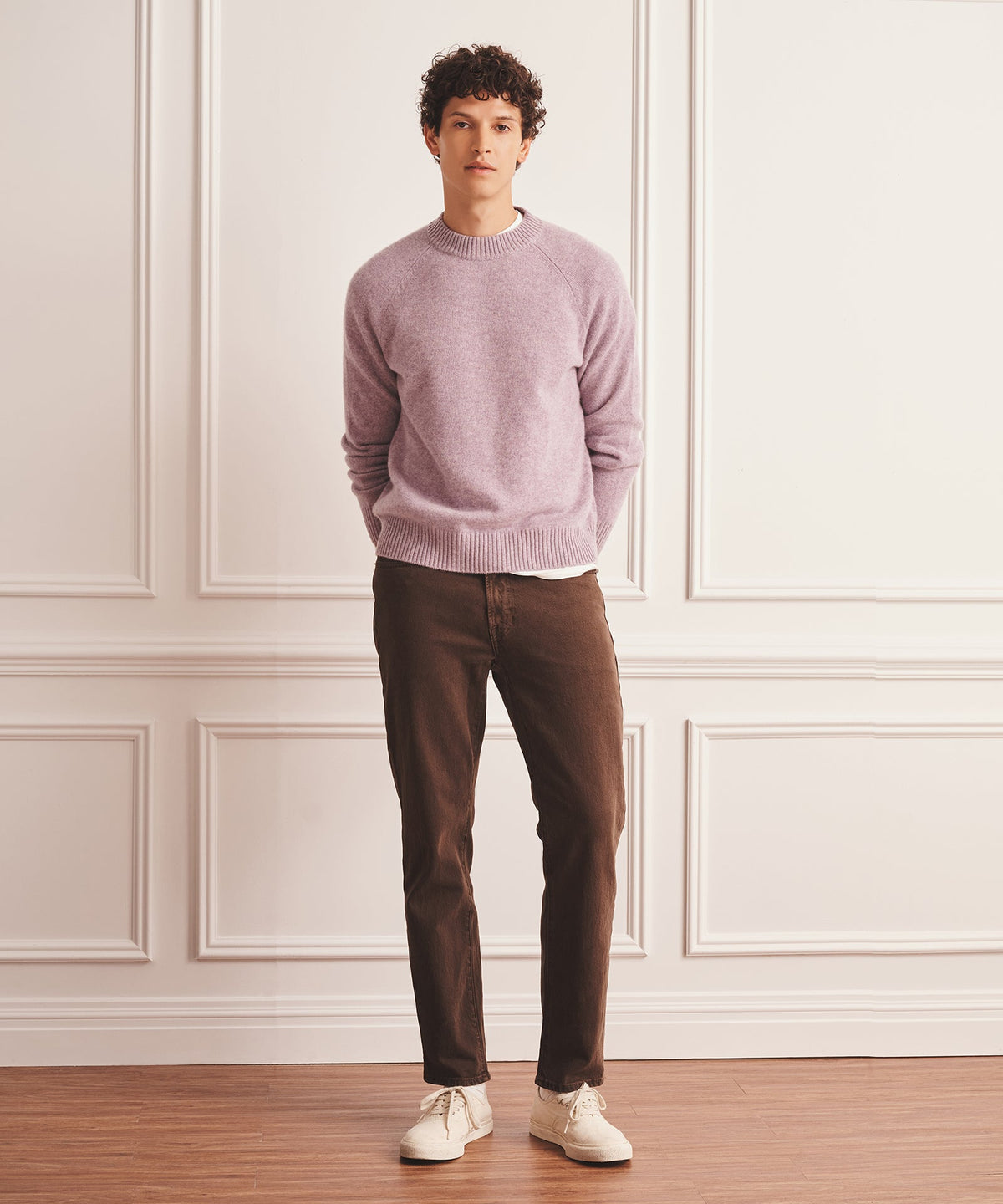 Luxe Cashmere Raglan Crewneck