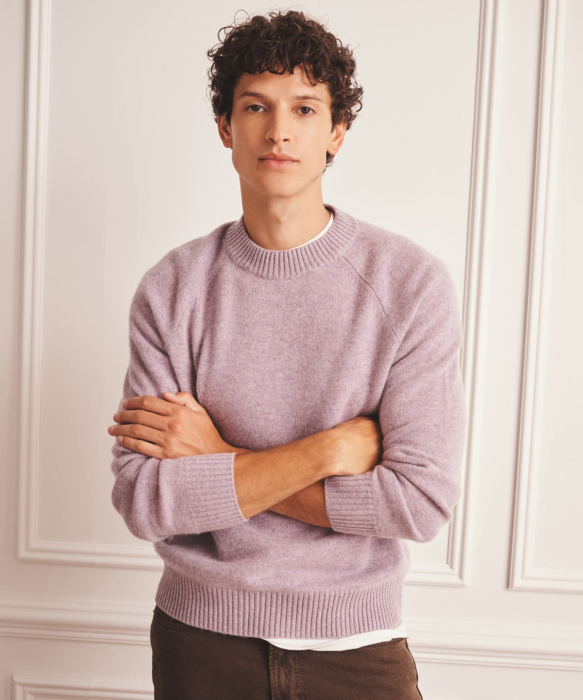 Luxe Cashmere Raglan Crewneck
