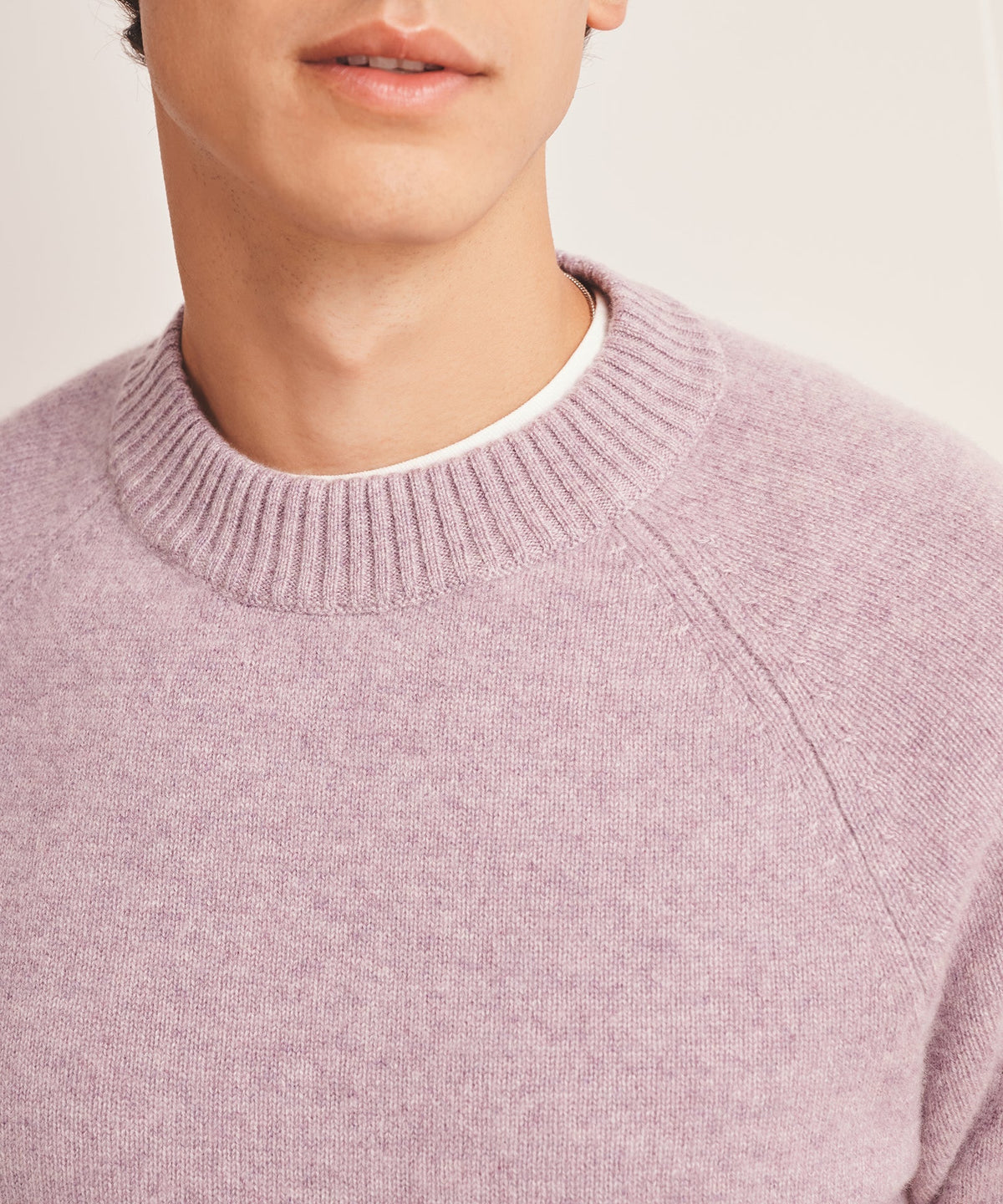 Luxe Cashmere Raglan Crewneck