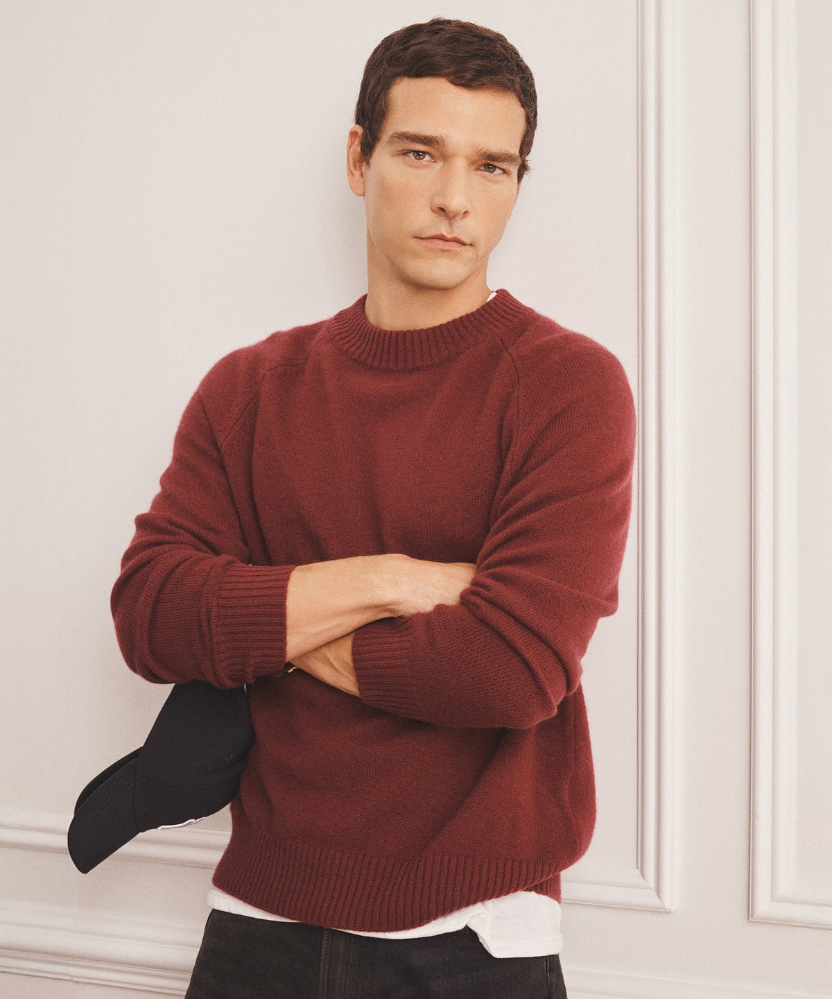 Luxe Cashmere Raglan Crewneck