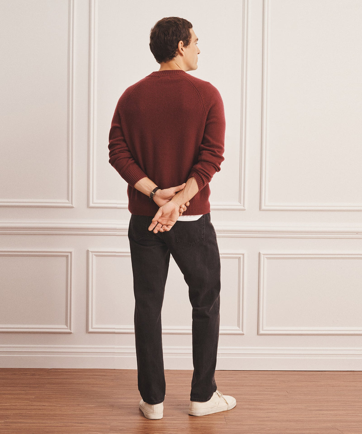 Luxe Cashmere Raglan Crewneck
