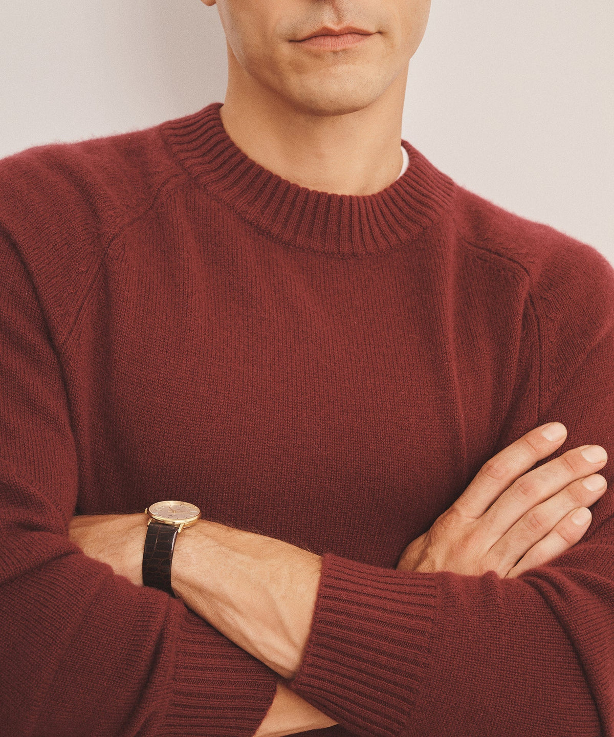 Luxe Cashmere Raglan Crewneck