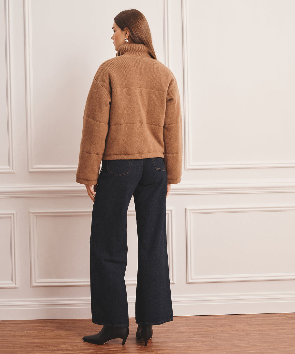 Luxe Cashmino Puffer Jacket