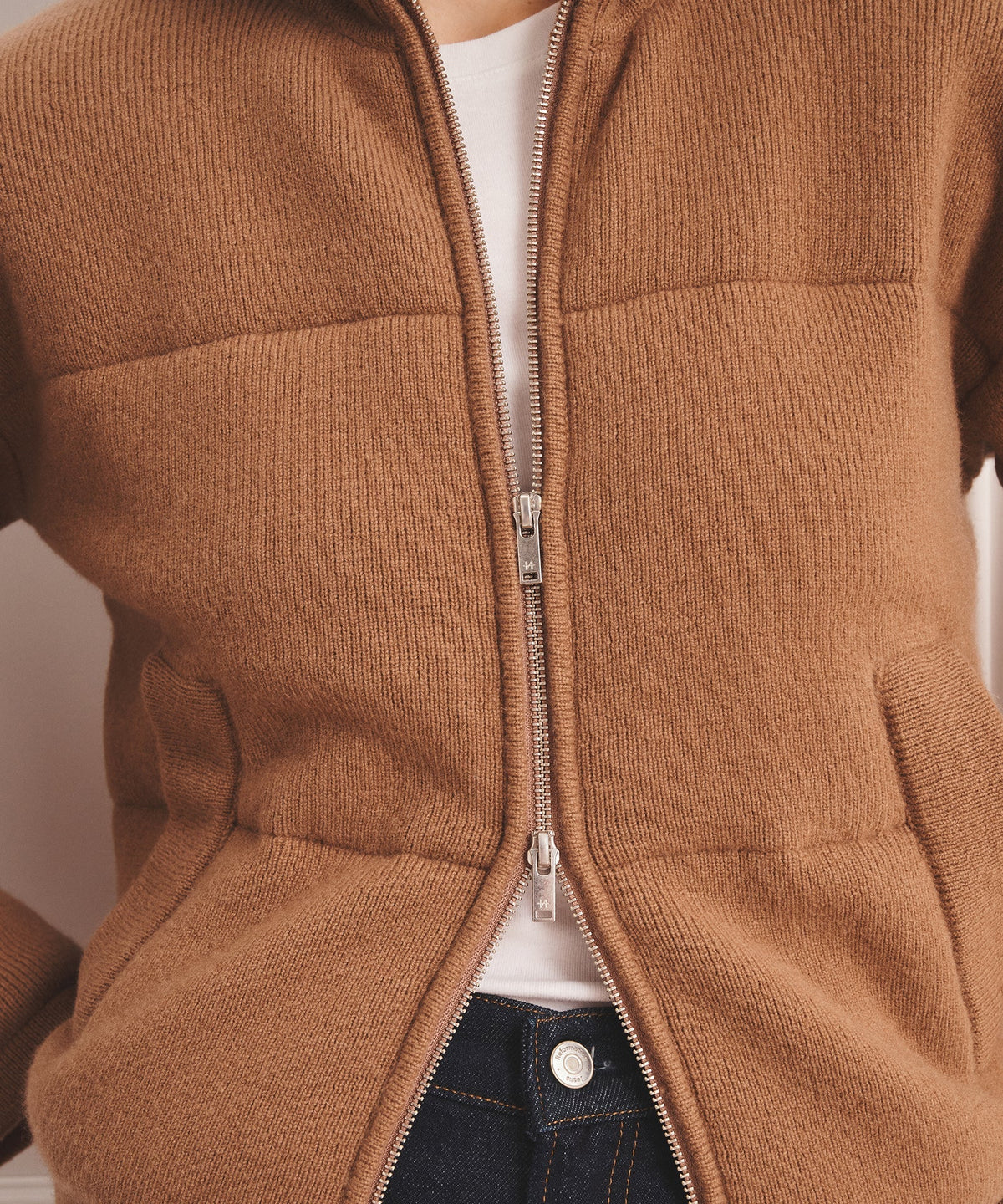 Luxe Cashmino Puffer Jacket