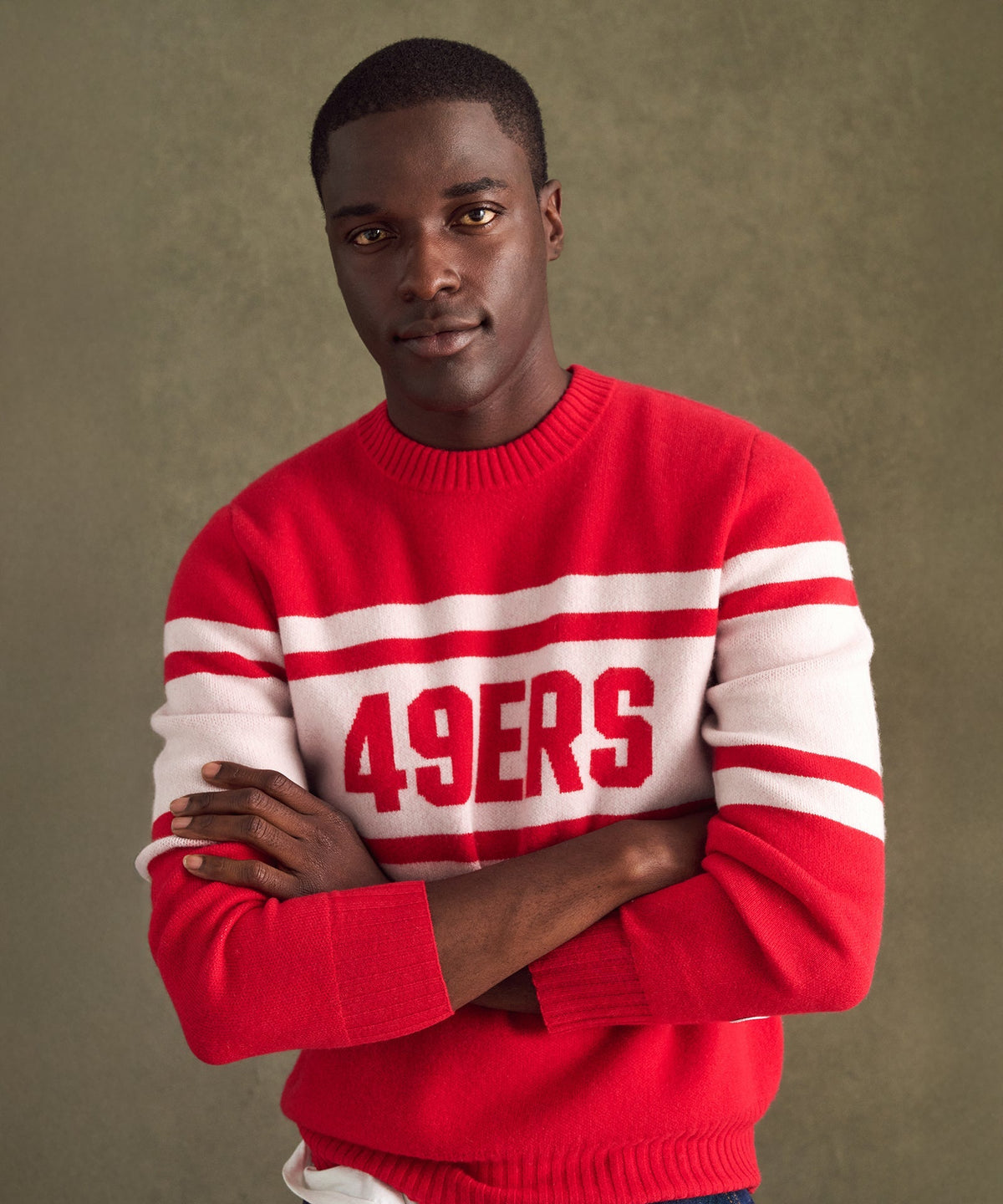 NFL Luxe Cashmere Crewneck Sweater