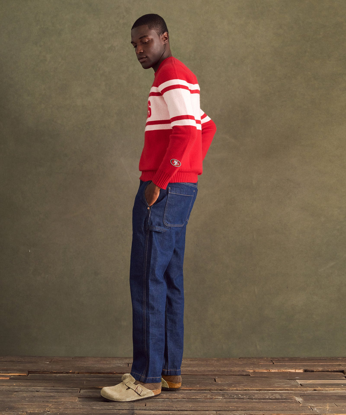 NFL Luxe Cashmere Crewneck Sweater