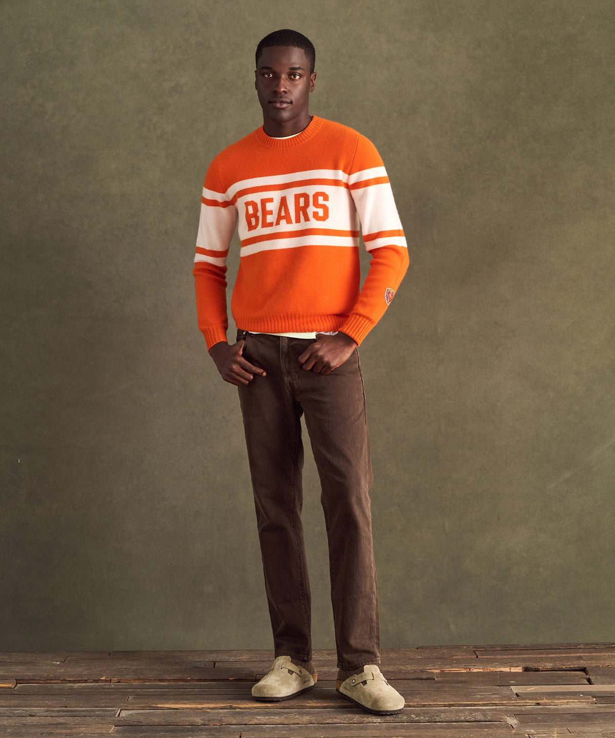 NFL Luxe Cashmere Crewneck Sweater