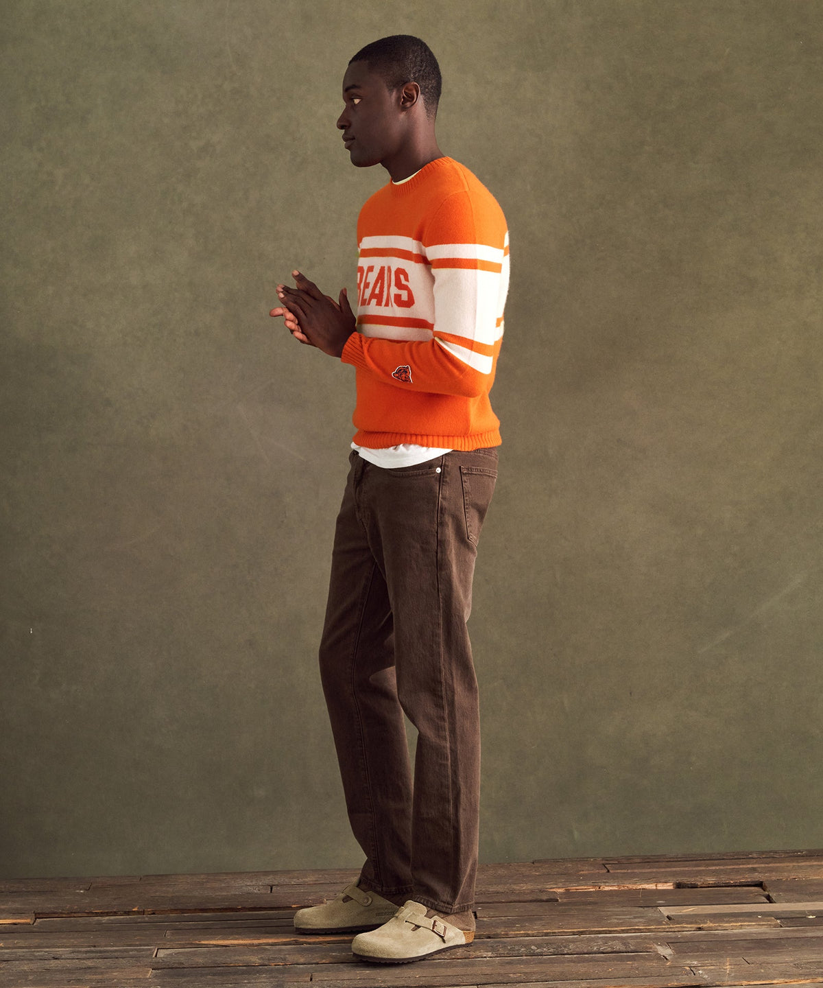 NFL Luxe Cashmere Crewneck Sweater