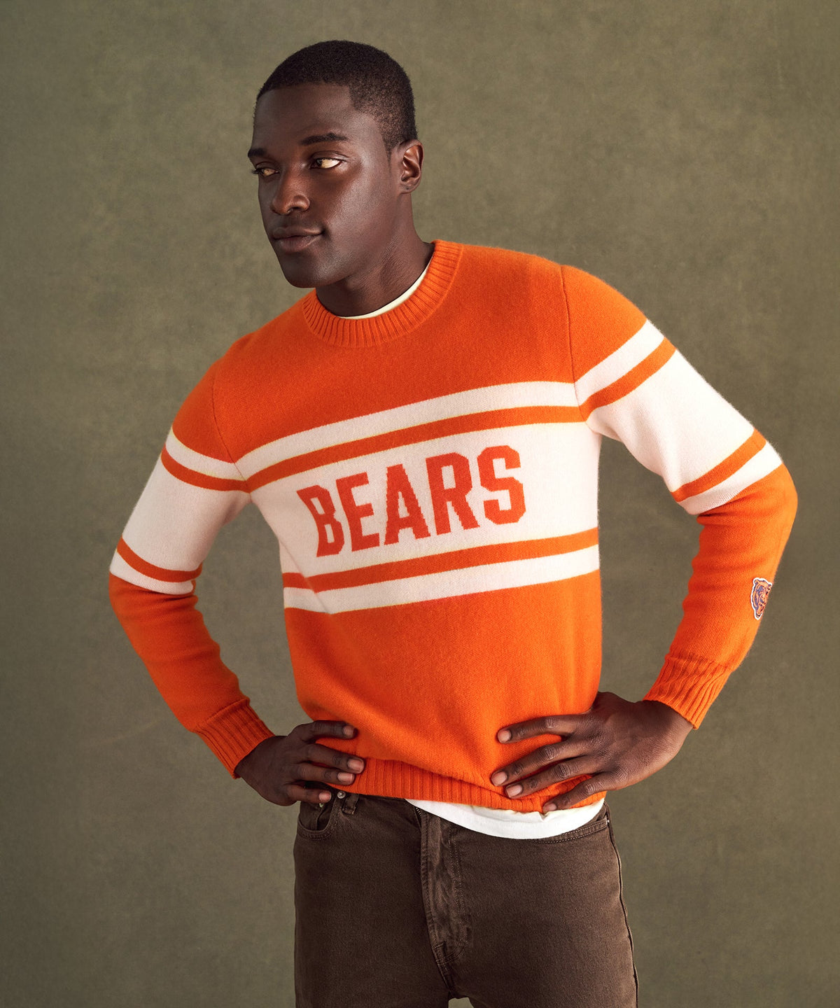 NFL Luxe Cashmere Crewneck Sweater
