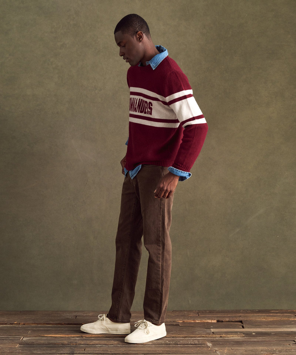 NFL Luxe Cashmere Crewneck Sweater