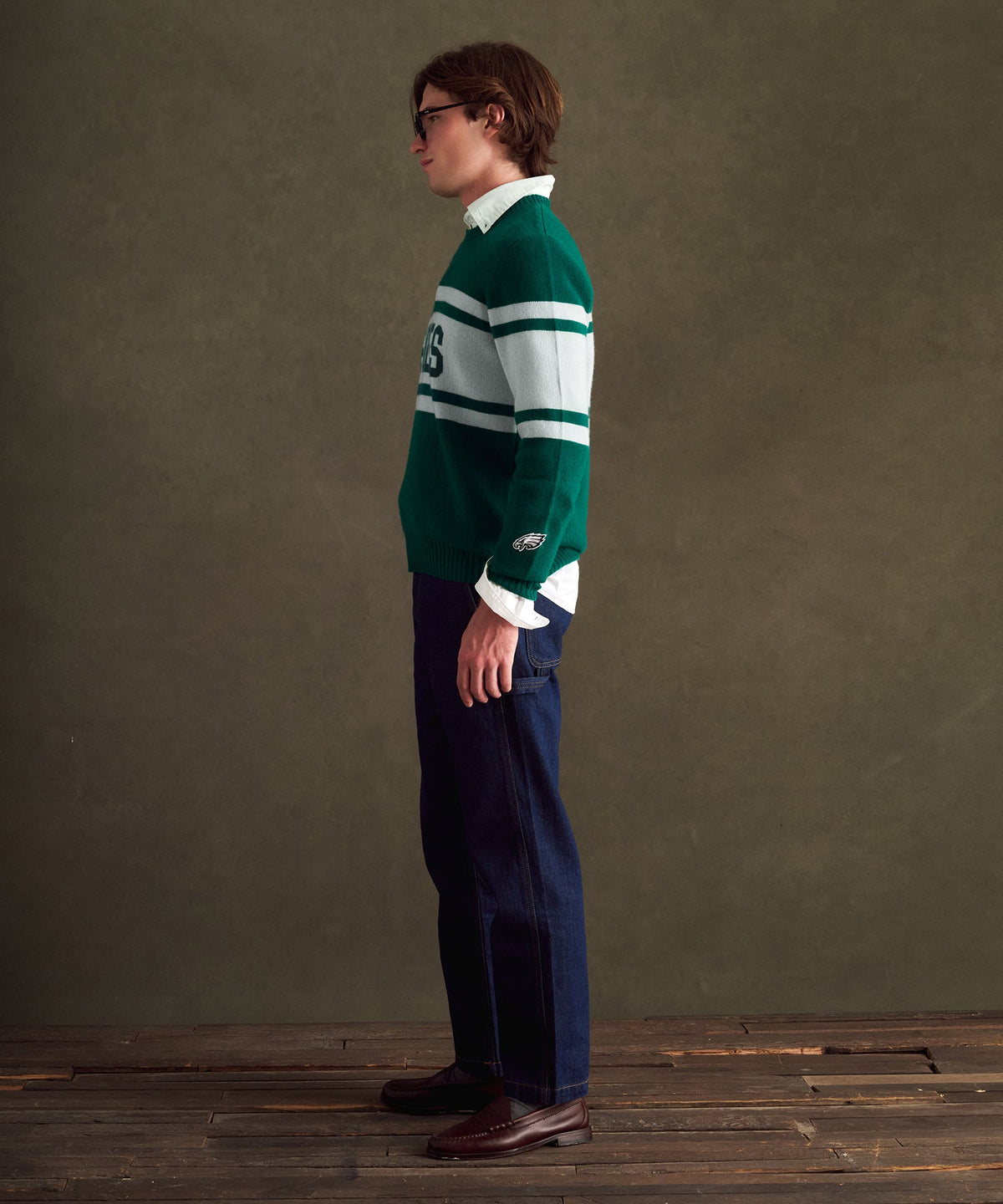 NFL Luxe Cashmere Crewneck Sweater