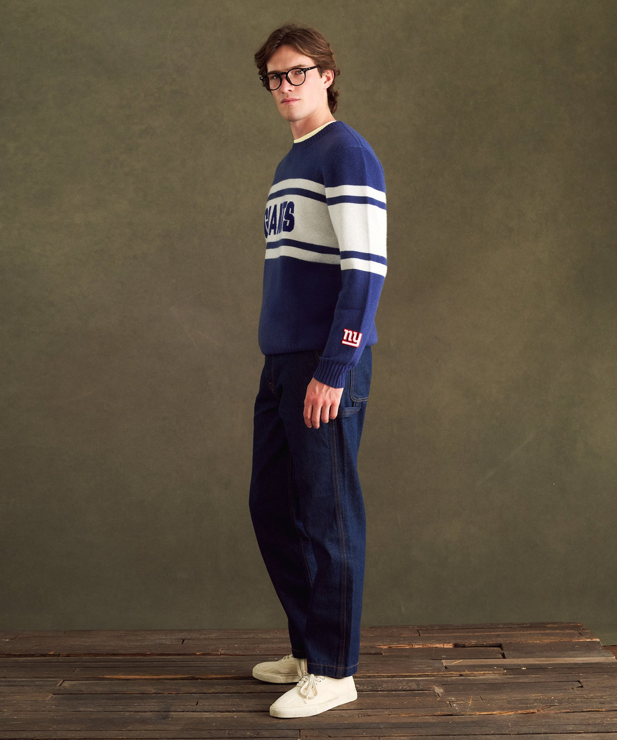 NFL Luxe Cashmere Crewneck Sweater