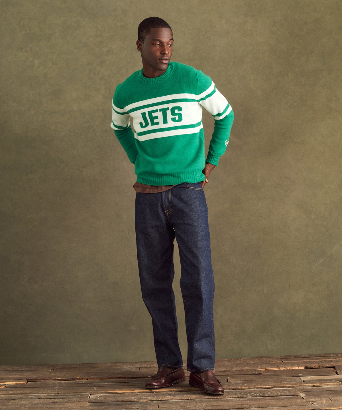 NFL Luxe Cashmere Crewneck Sweater