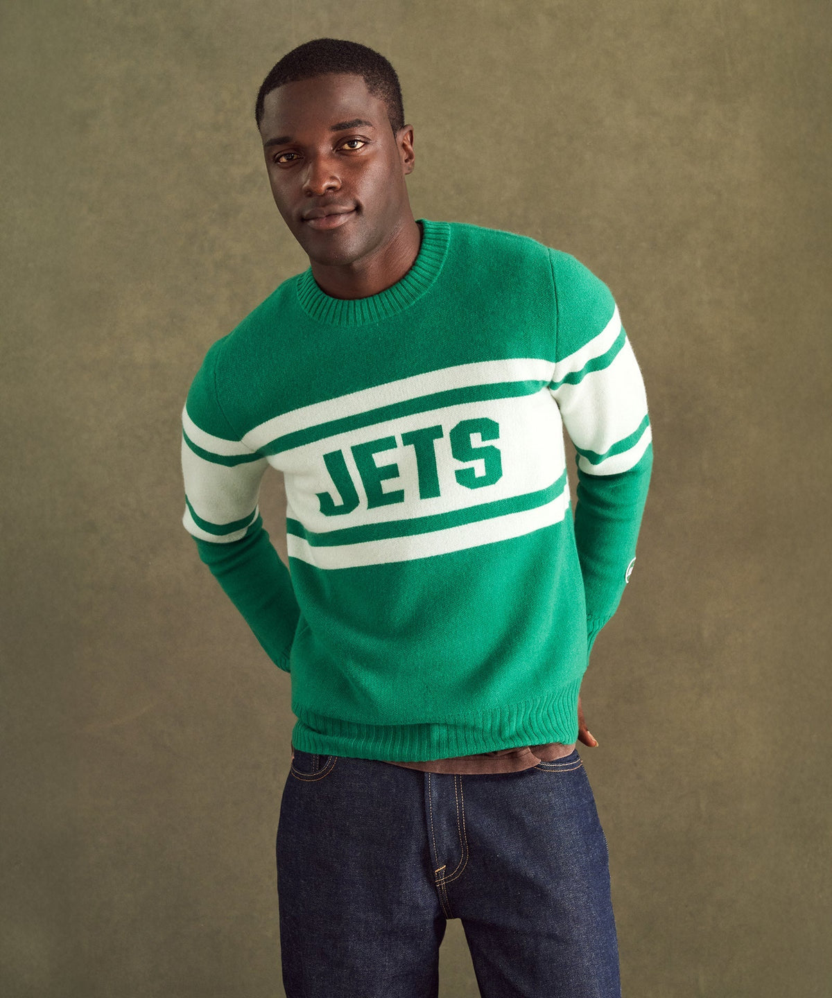 NFL Luxe Cashmere Crewneck Sweater