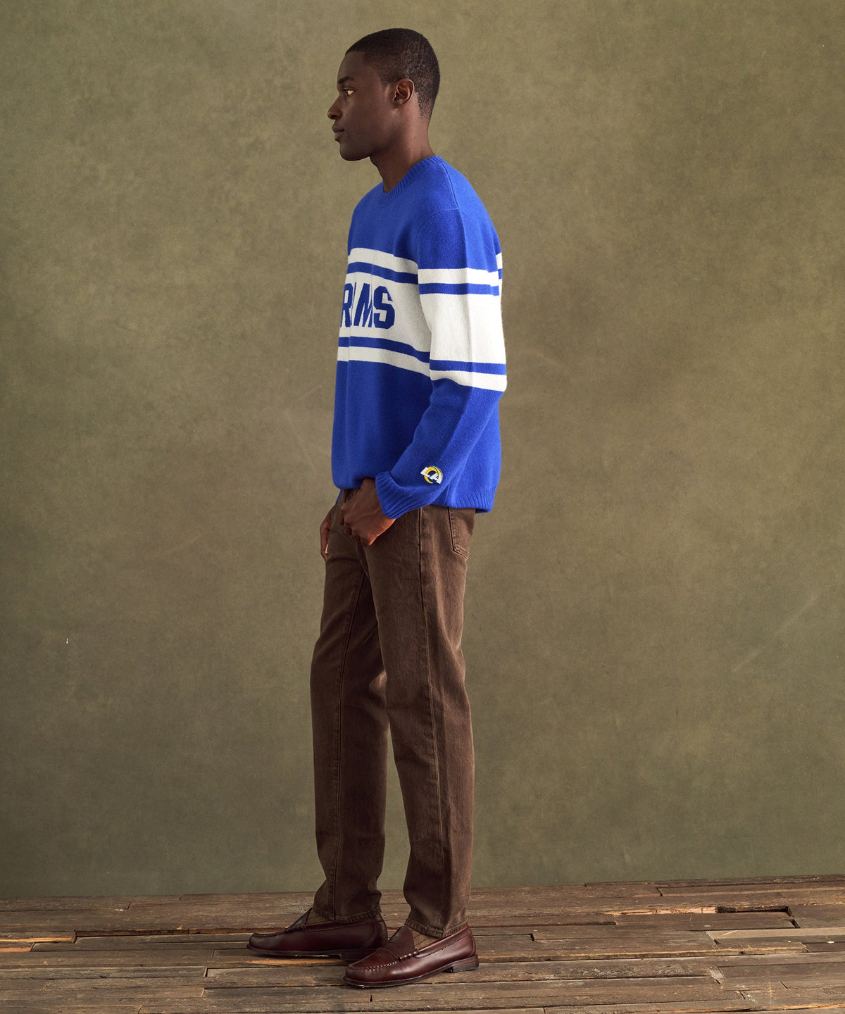 NFL Luxe Cashmere Crewneck Sweater