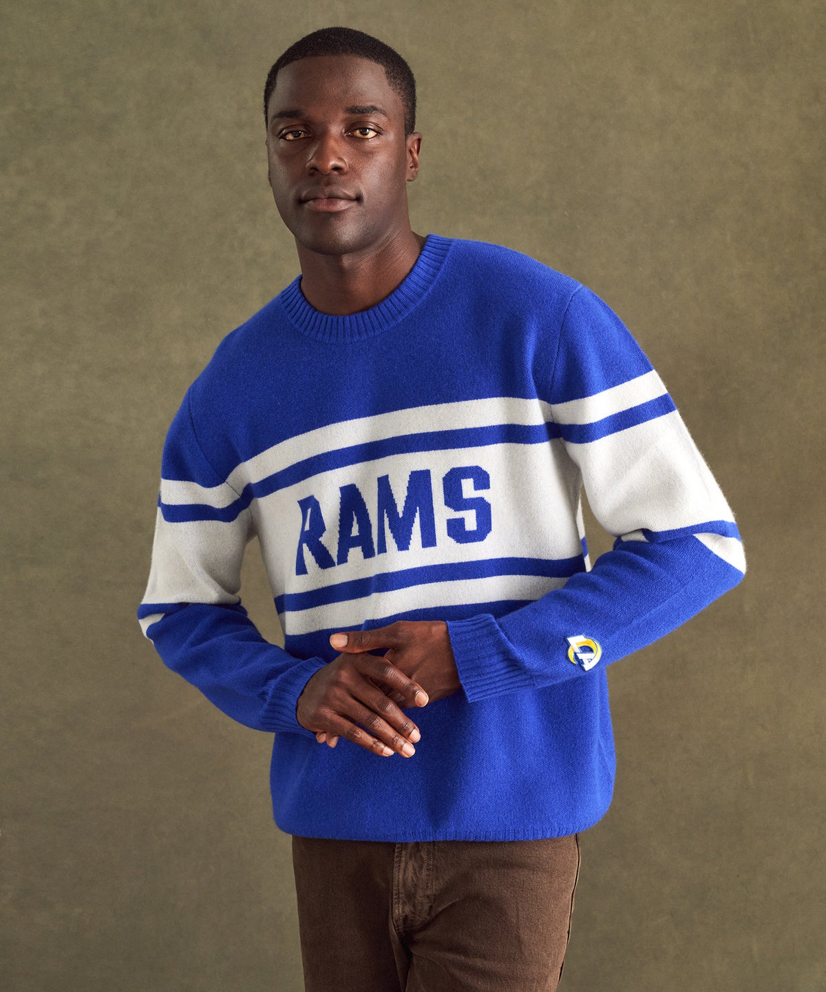 NFL Luxe Cashmere Crewneck Sweater