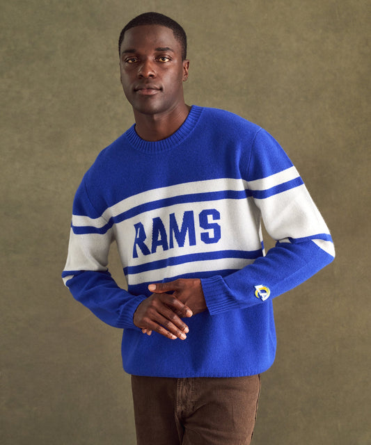 NFL Luxe Cashmere Crewneck Sweater