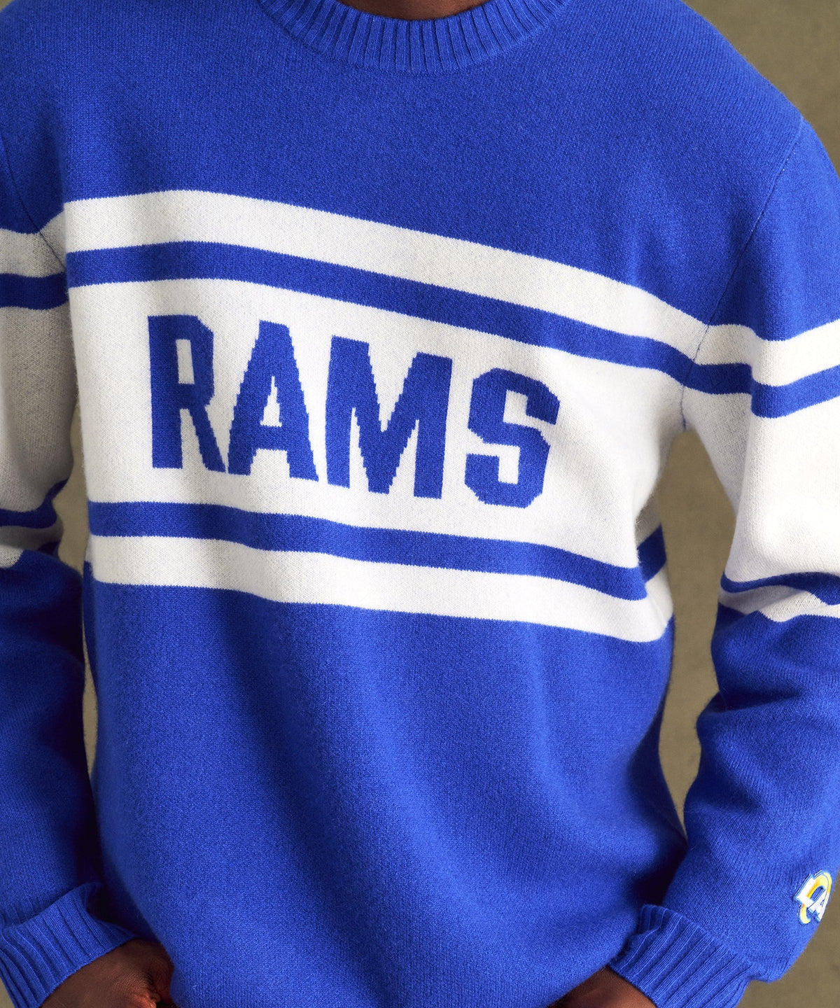 NFL Luxe Cashmere Crewneck Sweater