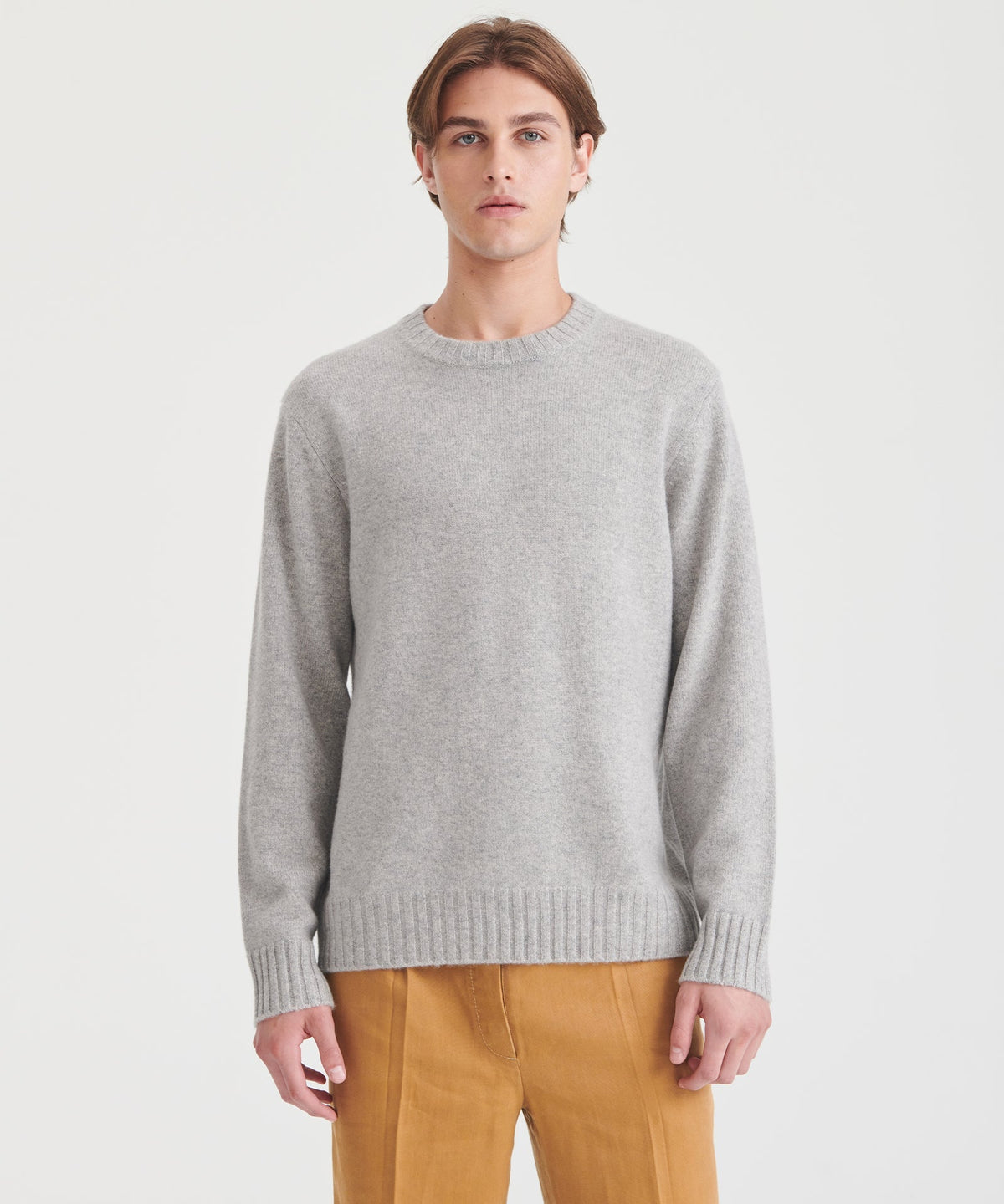 Luxe Cashmere Crewneck Sweater