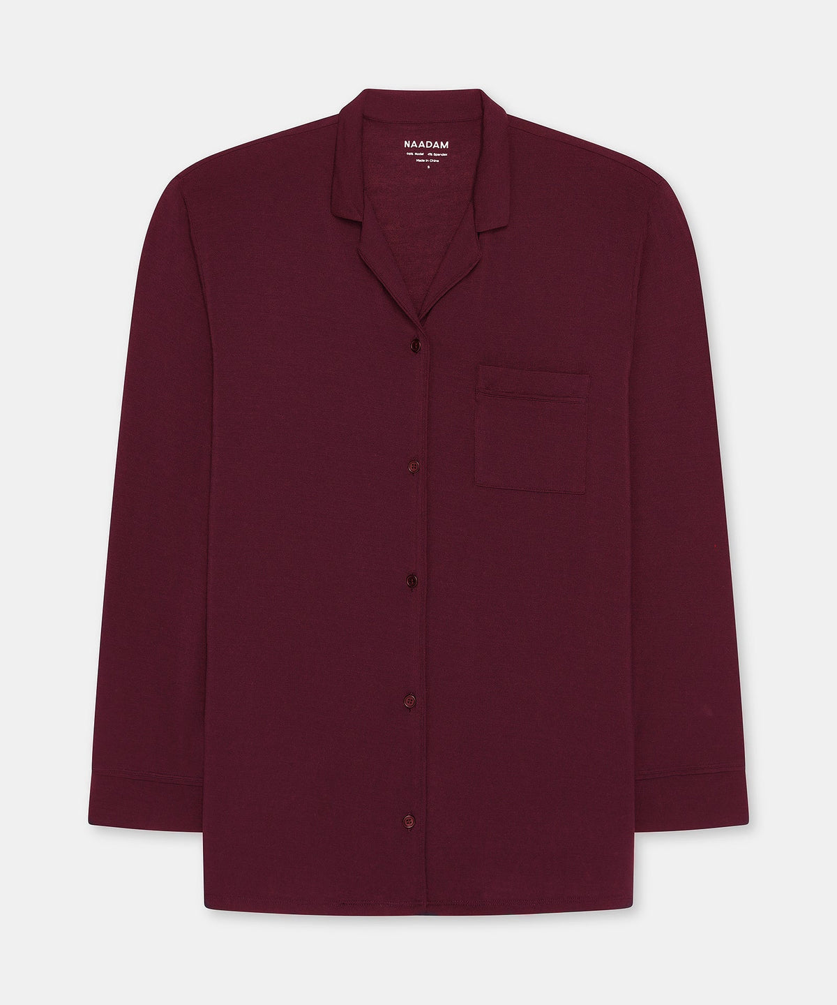 Breathable Button Up Sleep Shirt
