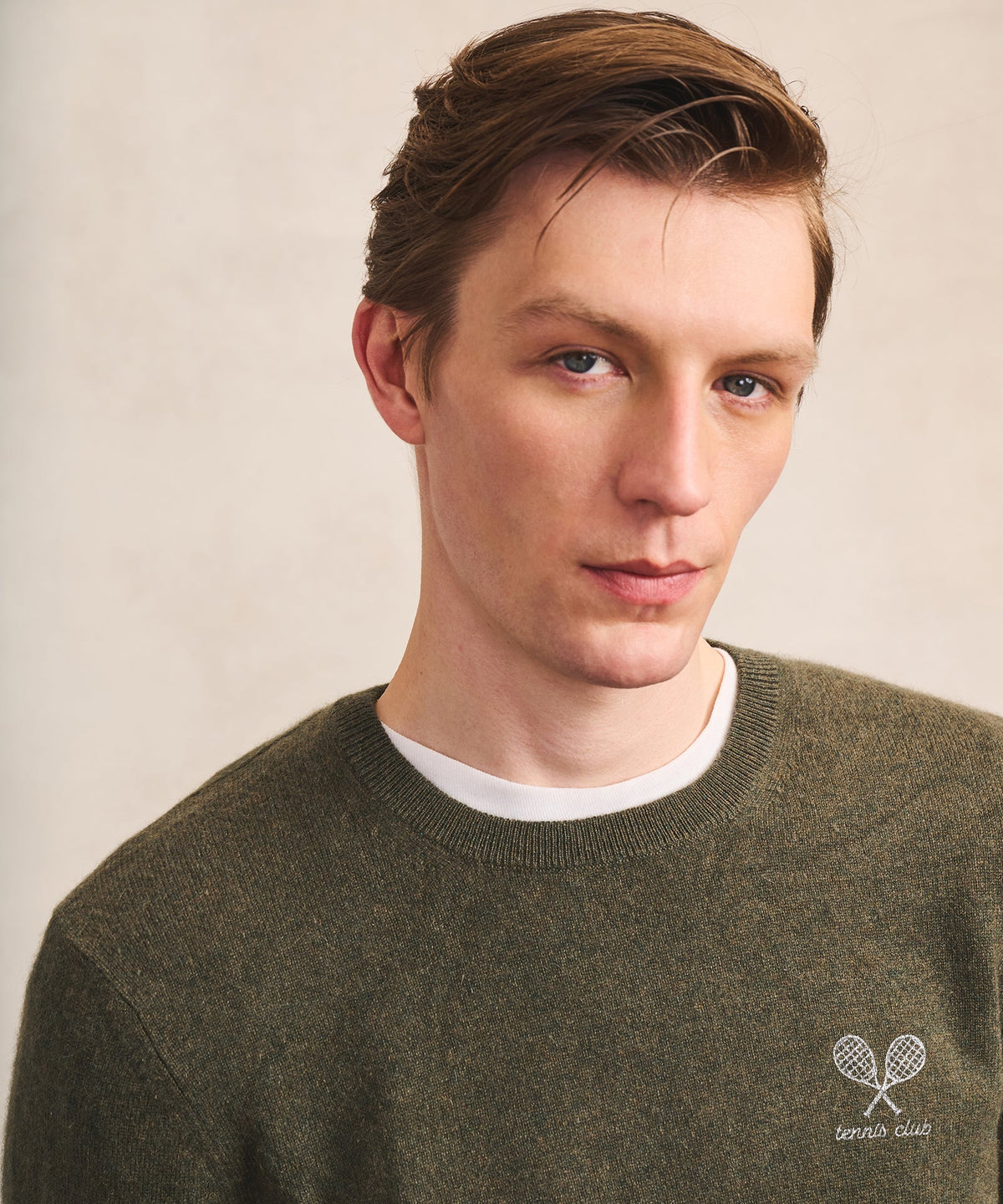 Men's Tennis Cashmere Sweater