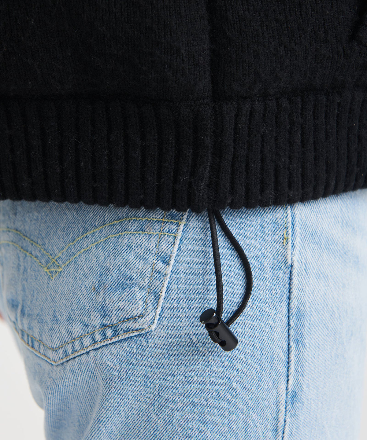 Merino Cashmere Puffer Jacket